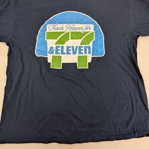 Thank Heaven For 7 Eleven Blue Tee Shirt XL